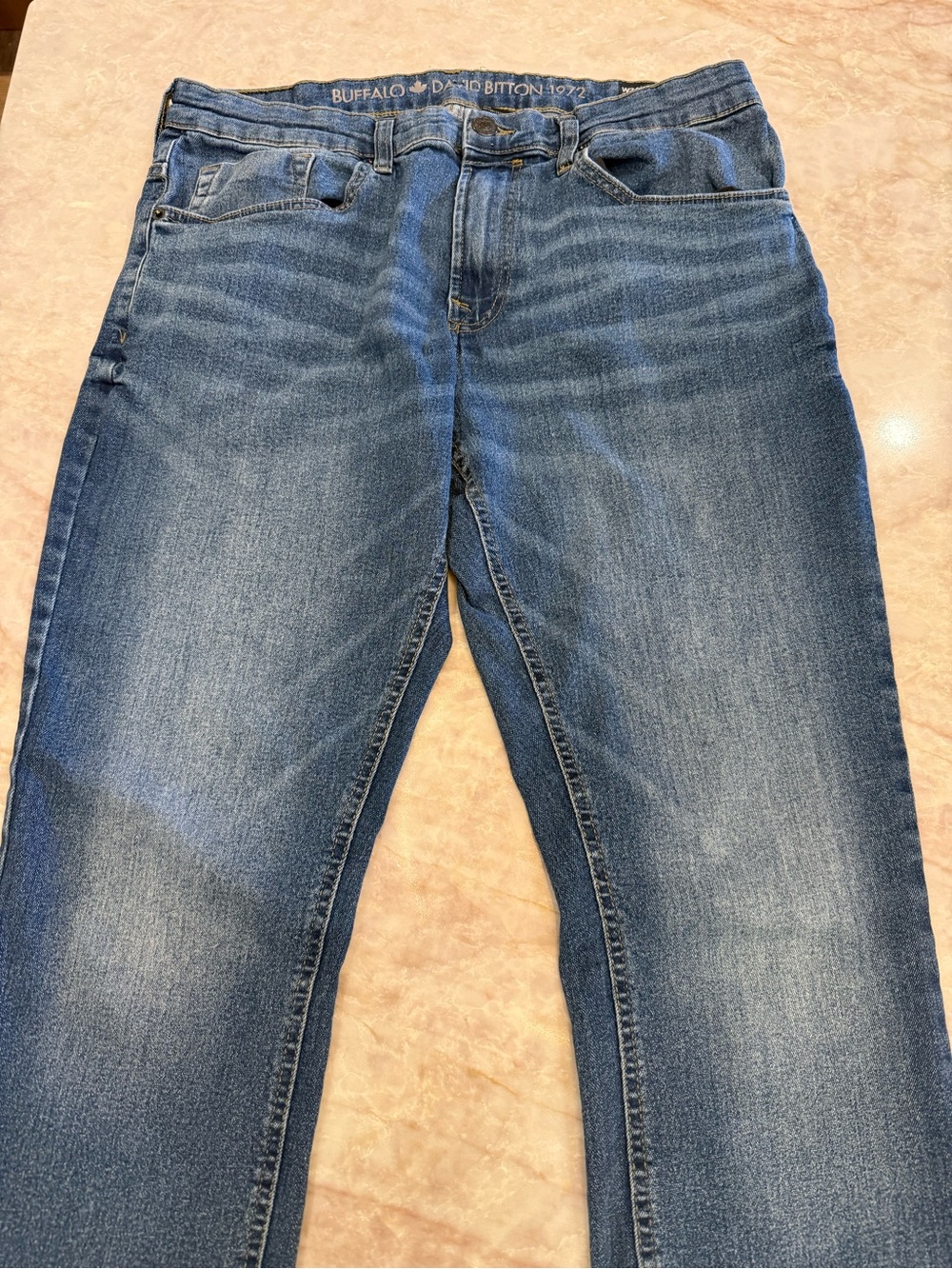 Buffalo David Bitton Men’s Medium Blue Slim Straight Jeans